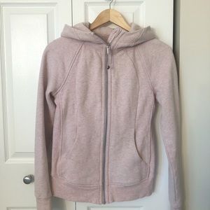 Lululemon Scuba Hoodie light pink size4